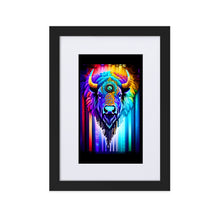 Load image into Gallery viewer, Chromatic Thunder - Matte Paper Framed Poster With Mat
