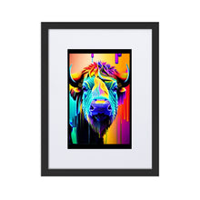 Load image into Gallery viewer, Chromatic Thunder - Matte Paper Framed Poster With Mat
