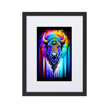 Load image into Gallery viewer, Chromatic Thunder - Matte Paper Framed Poster With Mat
