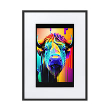 Load image into Gallery viewer, Chromatic Thunder - Matte Paper Framed Poster With Mat
