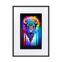 Load image into Gallery viewer, Chromatic Thunder - Matte Paper Framed Poster With Mat
