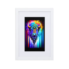 Load image into Gallery viewer, Chromatic Thunder - Matte Paper Framed Poster With Mat
