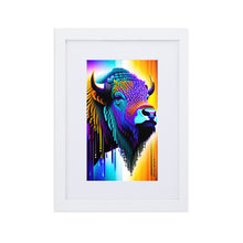 Load image into Gallery viewer, Chromatic Thunder - Matte Paper Framed Poster With Mat
