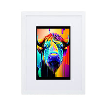 Load image into Gallery viewer, Chromatic Thunder - Matte Paper Framed Poster With Mat
