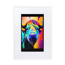 Load image into Gallery viewer, Chromatic Thunder - Matte Paper Framed Poster With Mat
