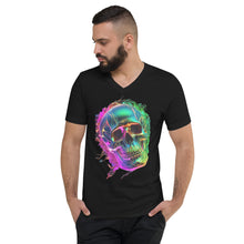 Load image into Gallery viewer, Unisex Short Sleeve V-Neck T-Shirt
