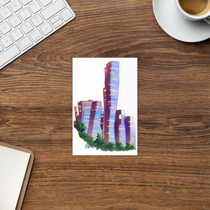 Fing - You Belong to the Fing City - Greeting card