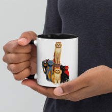 Load image into Gallery viewer, Fing - I Fing Love Cats - Mug with Color Inside
