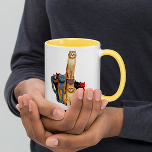 Fing - I Fing Love Cats - Mug with Color Inside